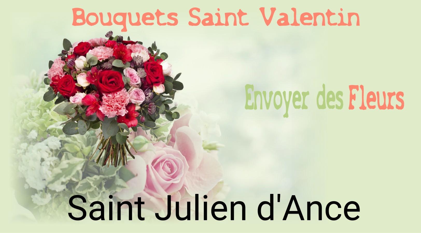 Roses de Saint-Valentin livrées à Saint-Julien-d'Ance